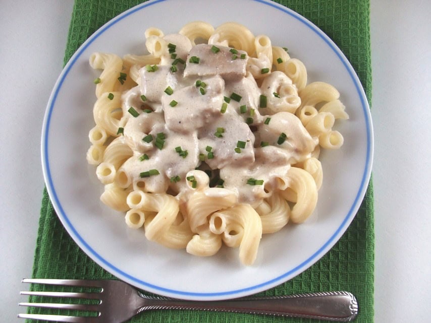 Tejfölös-mustáros karajszeletkék