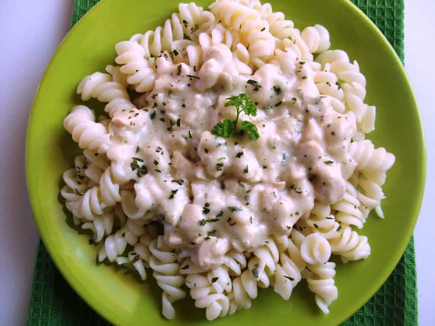 Csirke Carbonara