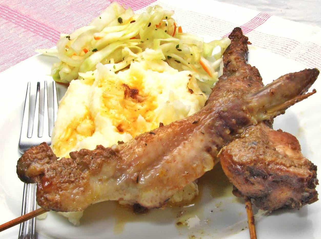 Pácolt pipiszárnyak.