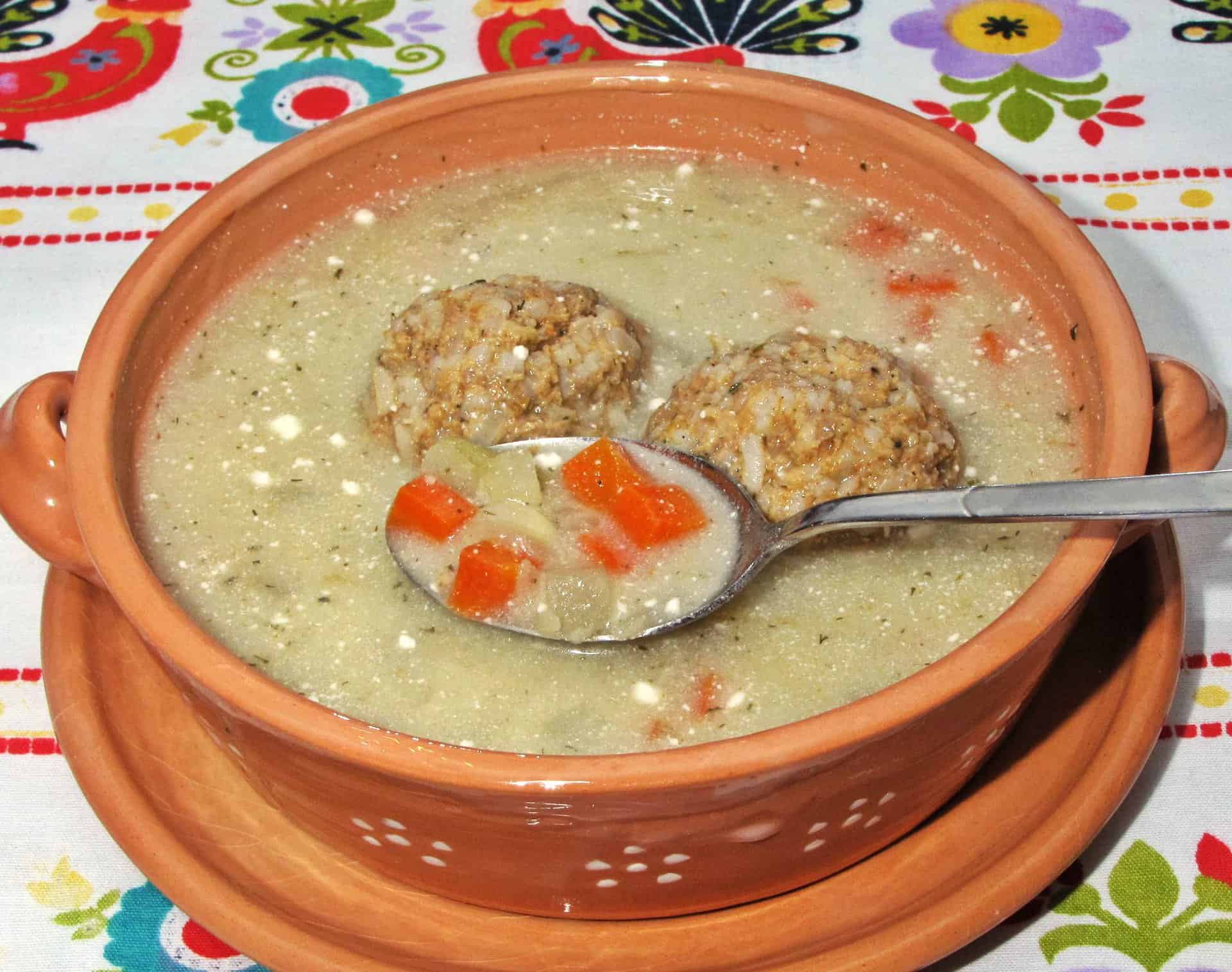 Nyírségi húsgombócleves