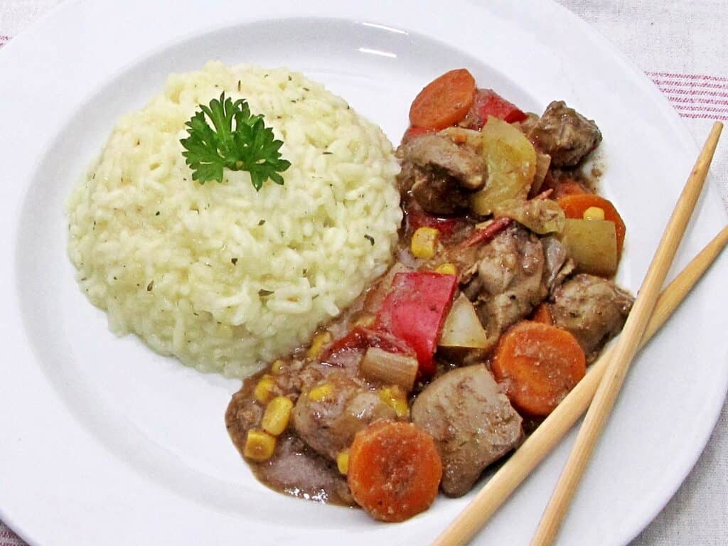 Csípős – savanyú csirkemáj