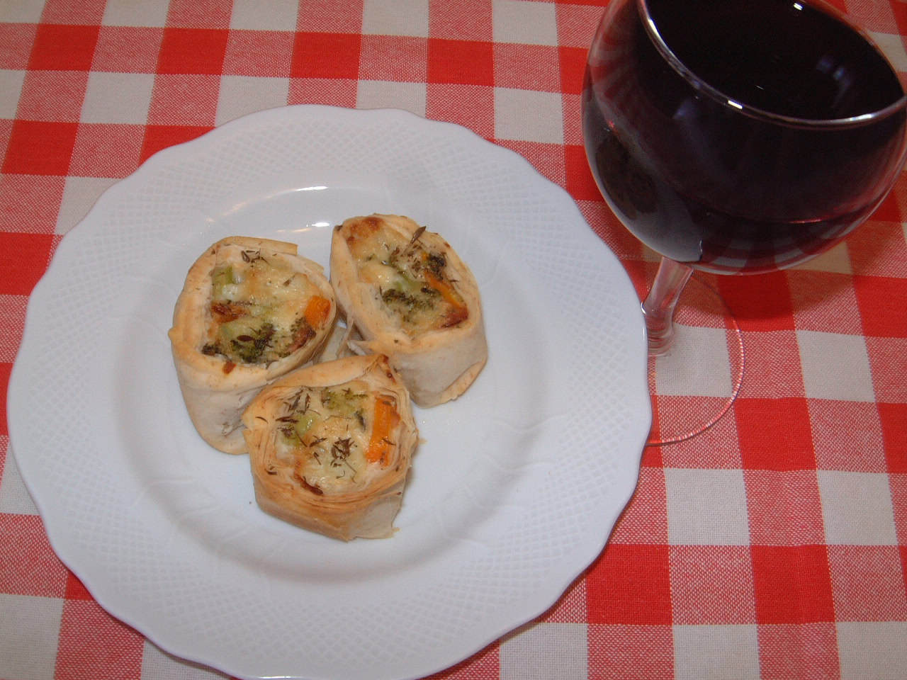 Zöldséges rétes csőben sütve Tante Fanny