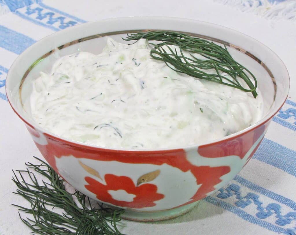 Tzatziki saláta