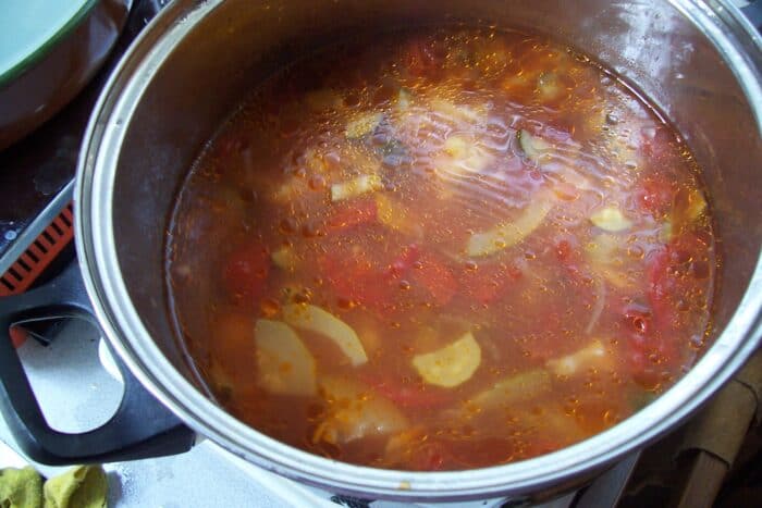 Minestrone leves