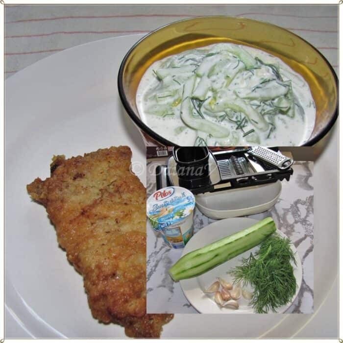 Tzatziki (féle) – tejfölös, fökhagymás, kapros ubo