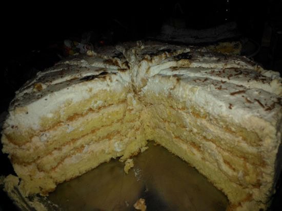 Oroszkrém torta