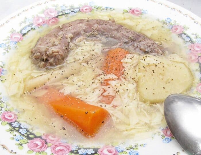 Kacsanyak leves
