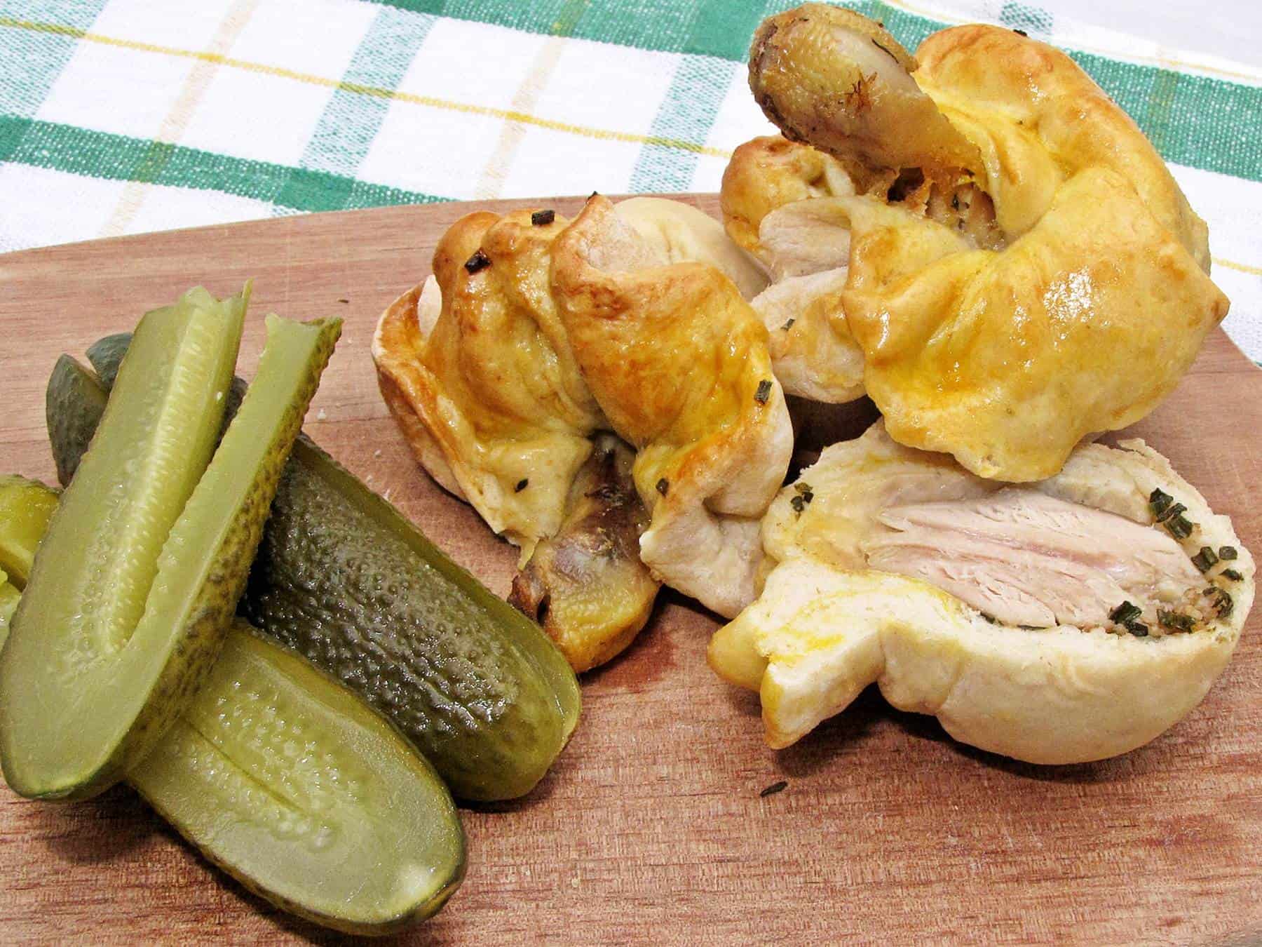 Fűszeres csibecomb batyu