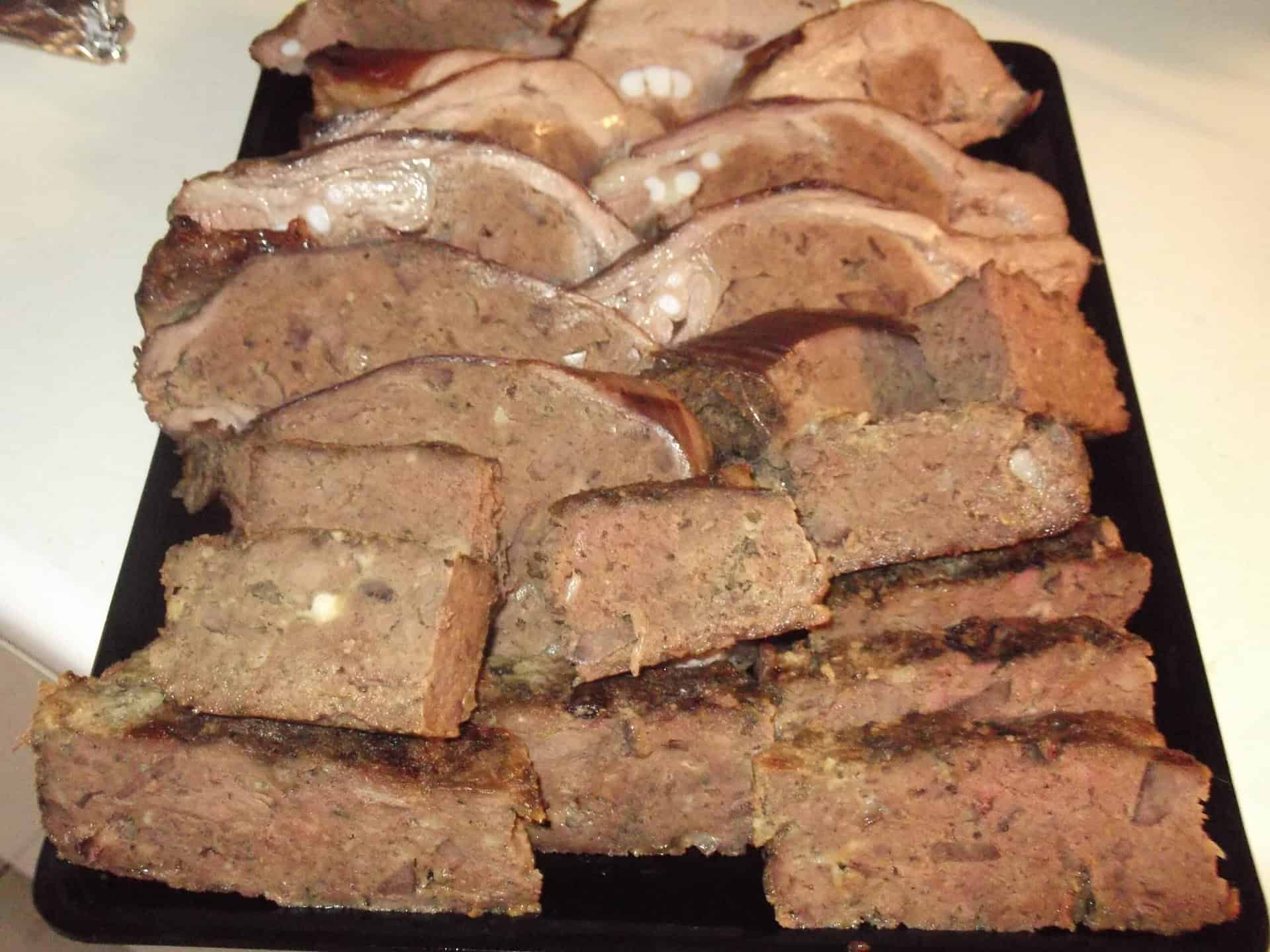 Töltött sertésdagadó