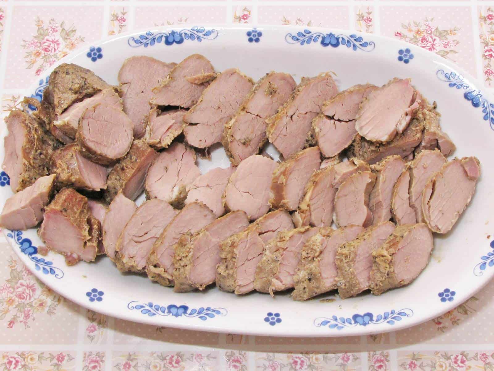 Borsos, mustáros szűzpecsenye