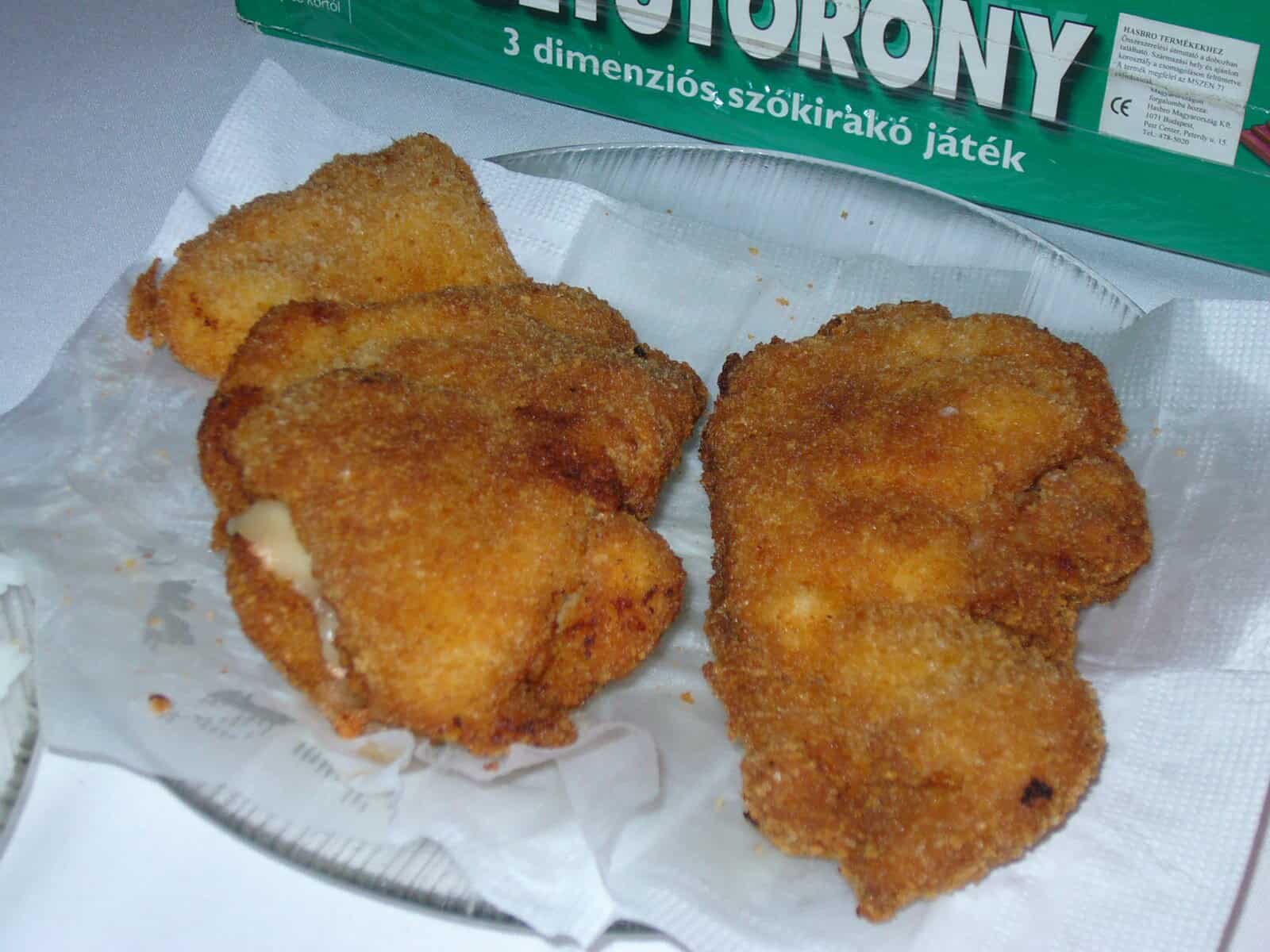 Házi sajtal sonkával töltött pulykamell