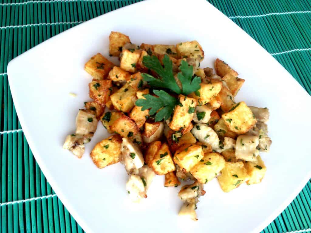 Brassói aprópecsenye csirkéből