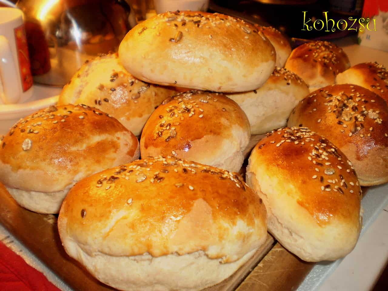 Szuper gyors zsemle.