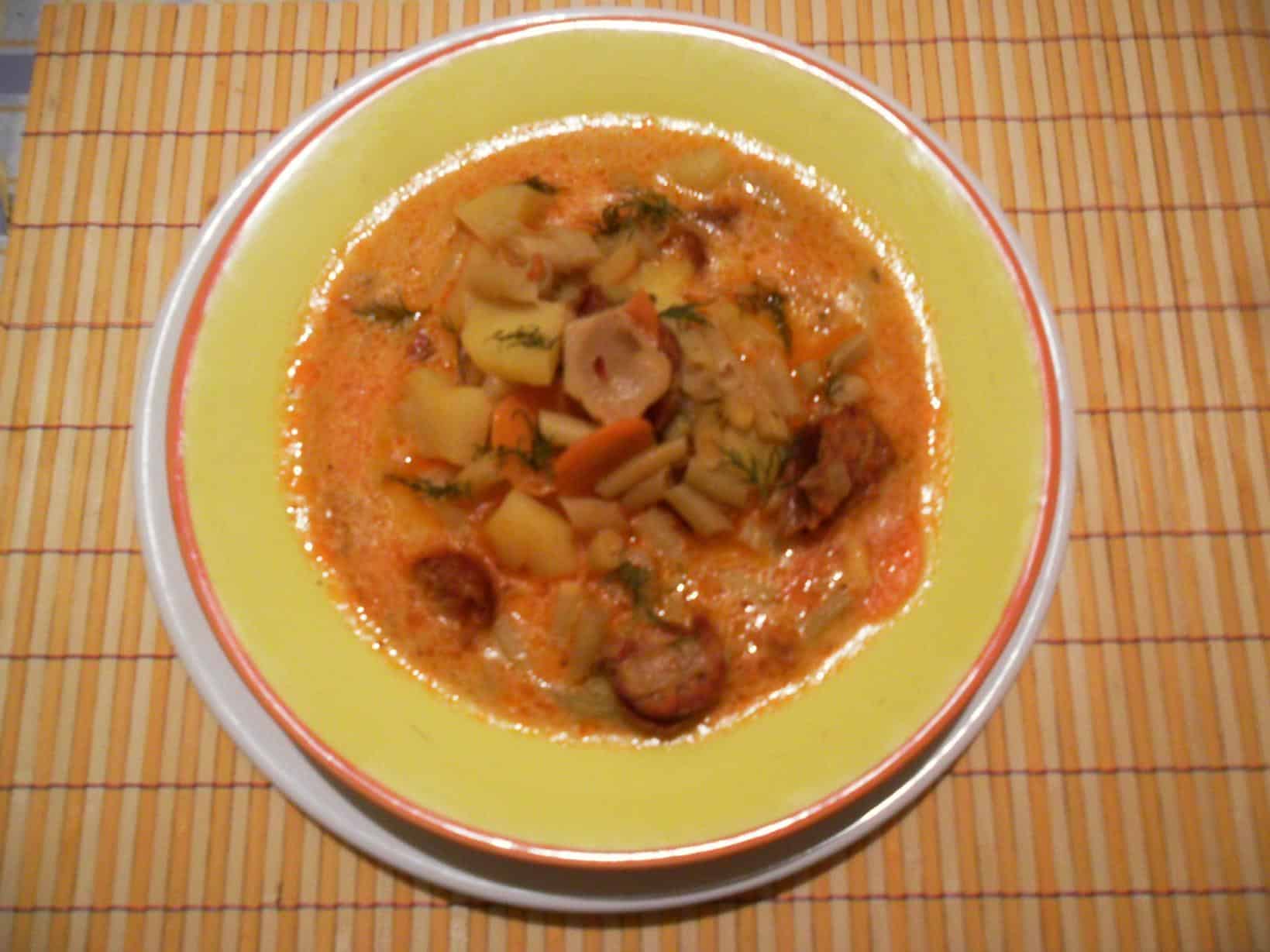 Sajtos-kapros zöldbableves