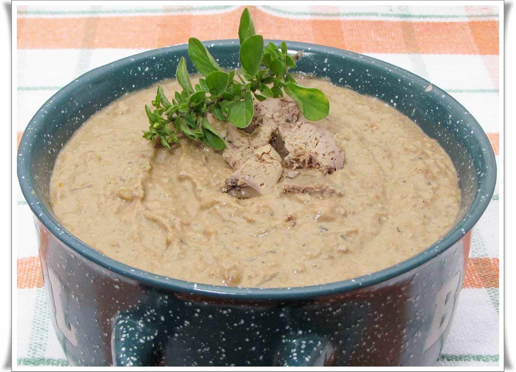 Házi csirkemájpástétom