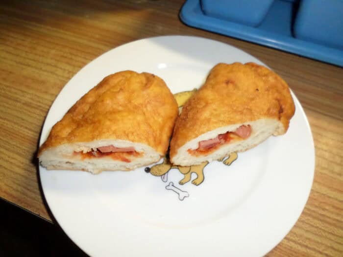 Töltött lángos
