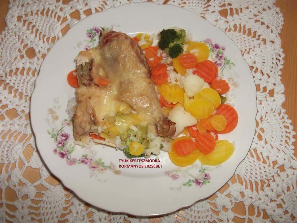 Tyúk kertész módra