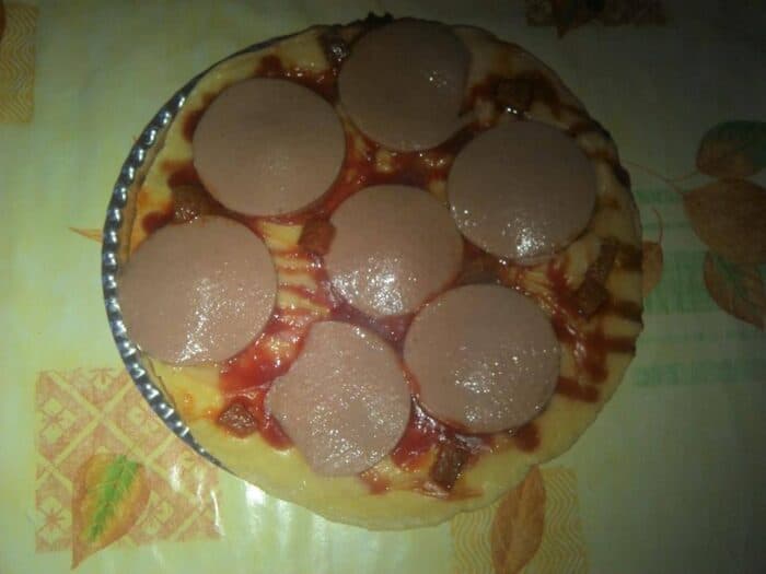 Serpenyős pizza