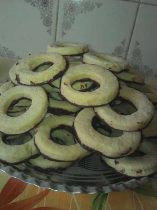 Retro vaníliás karika