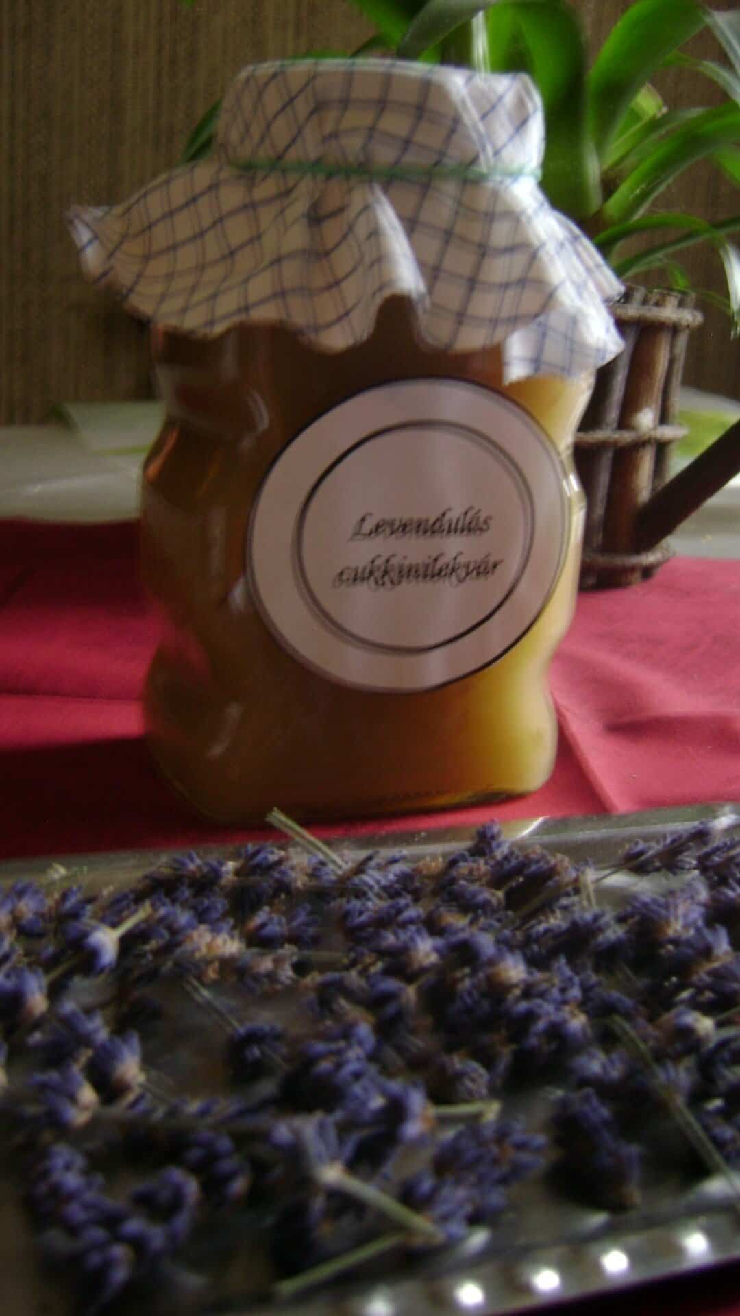 Levendulás cukkinilekvár