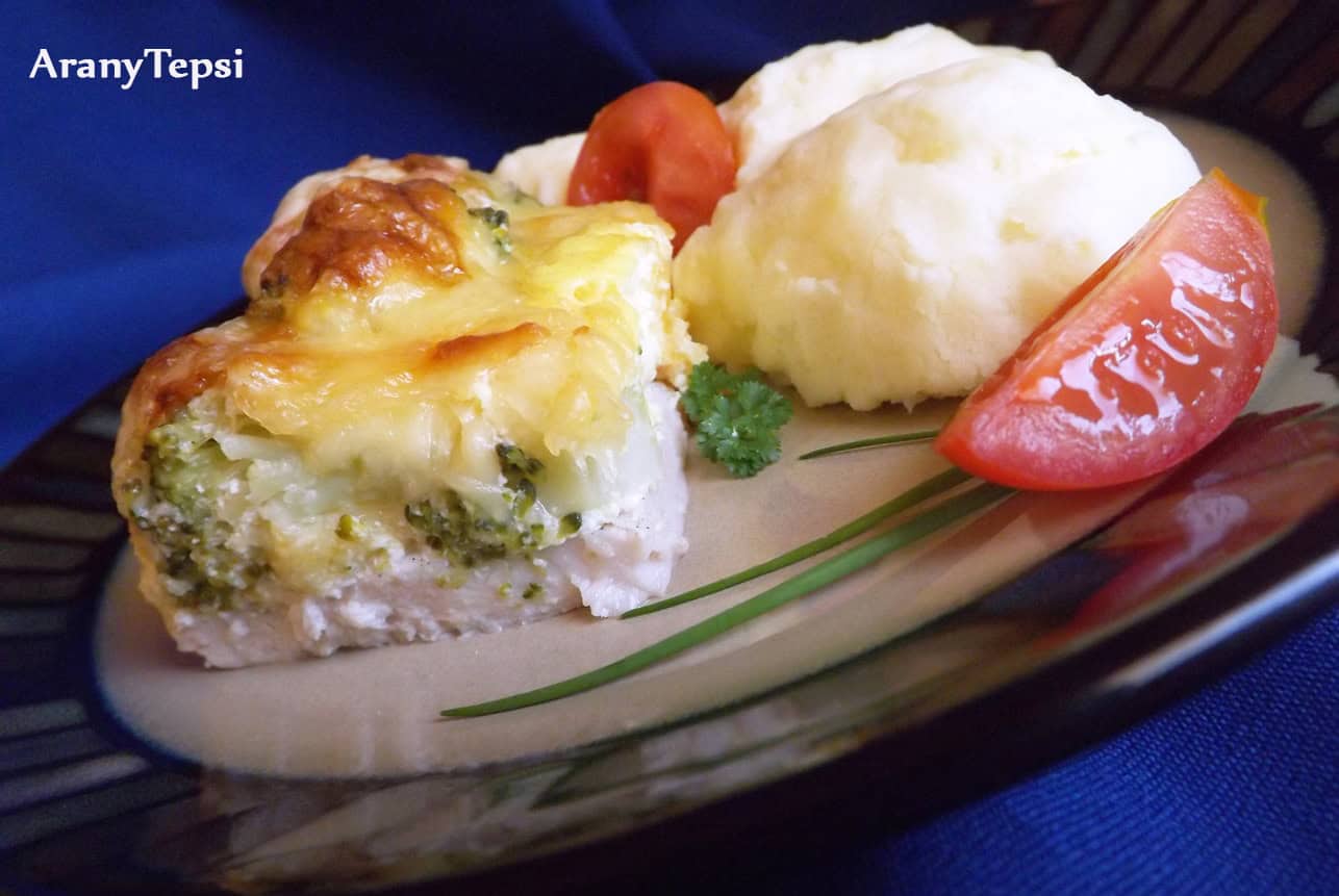 Brokkolis csirkekocka