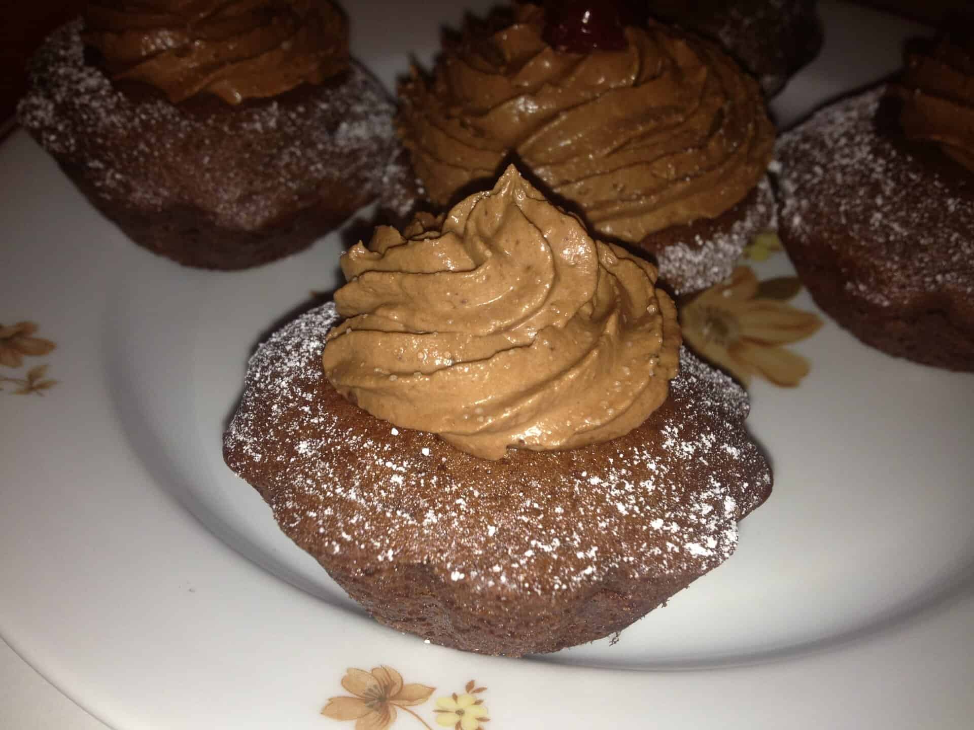 Csupacsokis virágcupcake