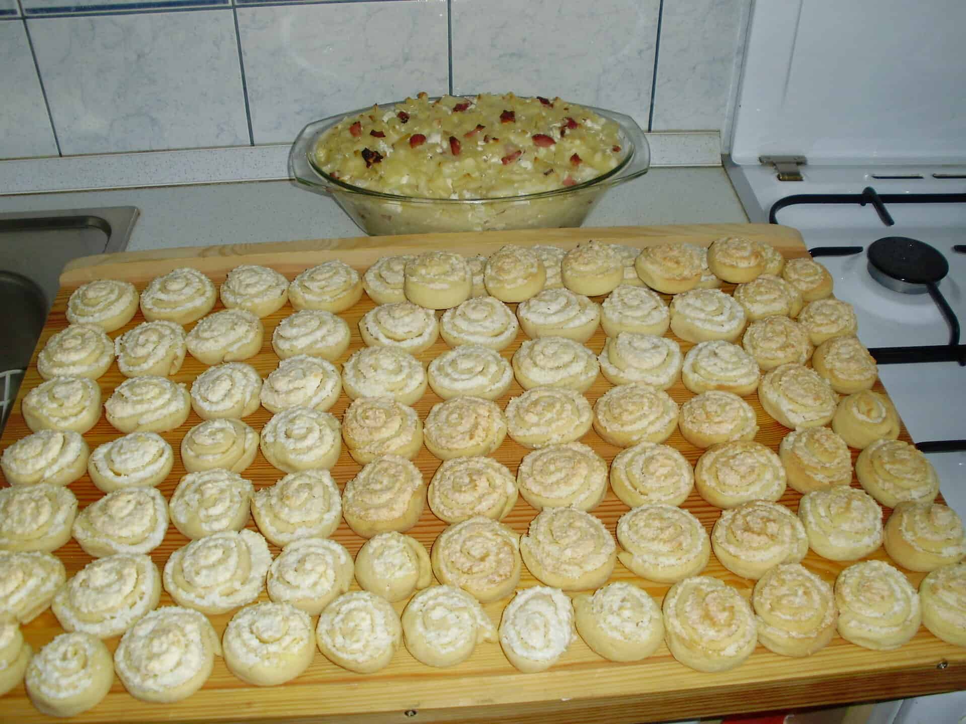 Kókuszhabos tekercs