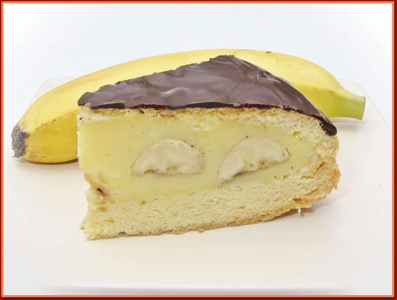 Banáncsemege torta.