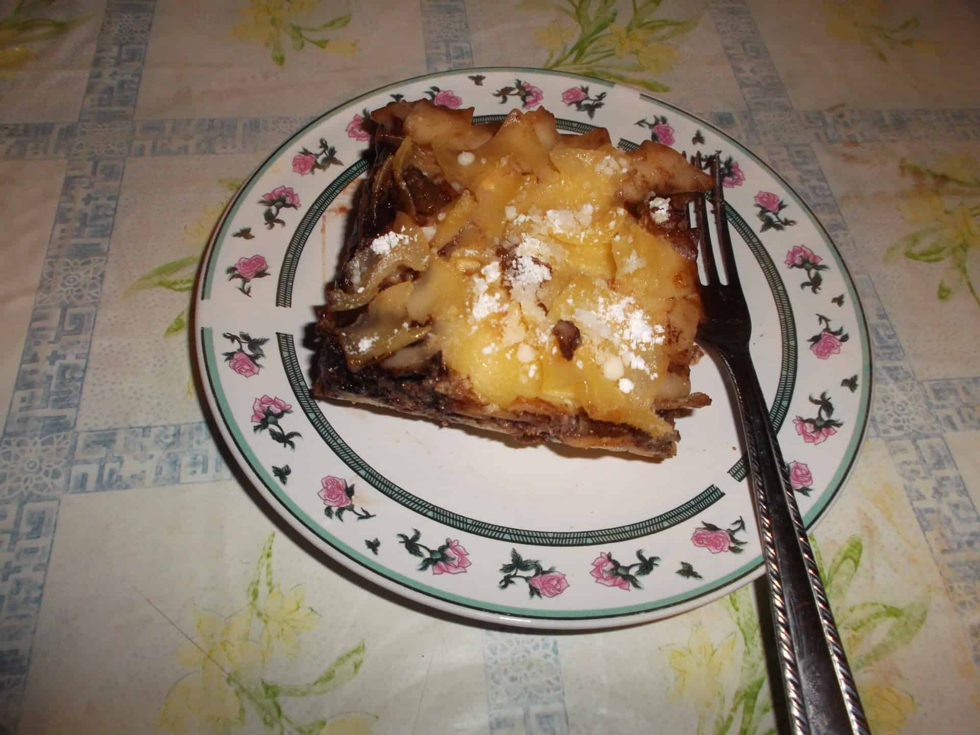 Rakott kakaós tészta