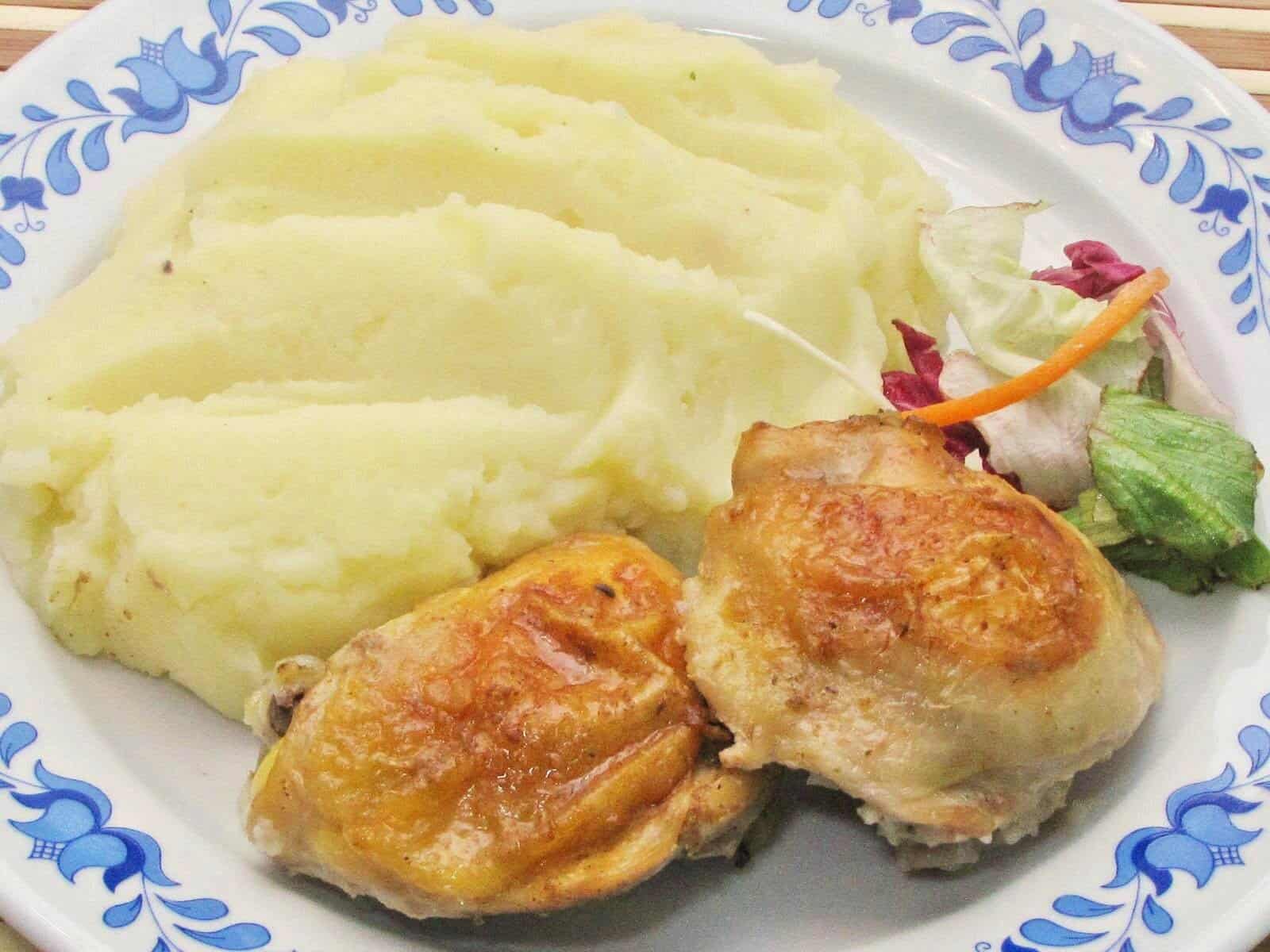 Mustáros csirkecomb.