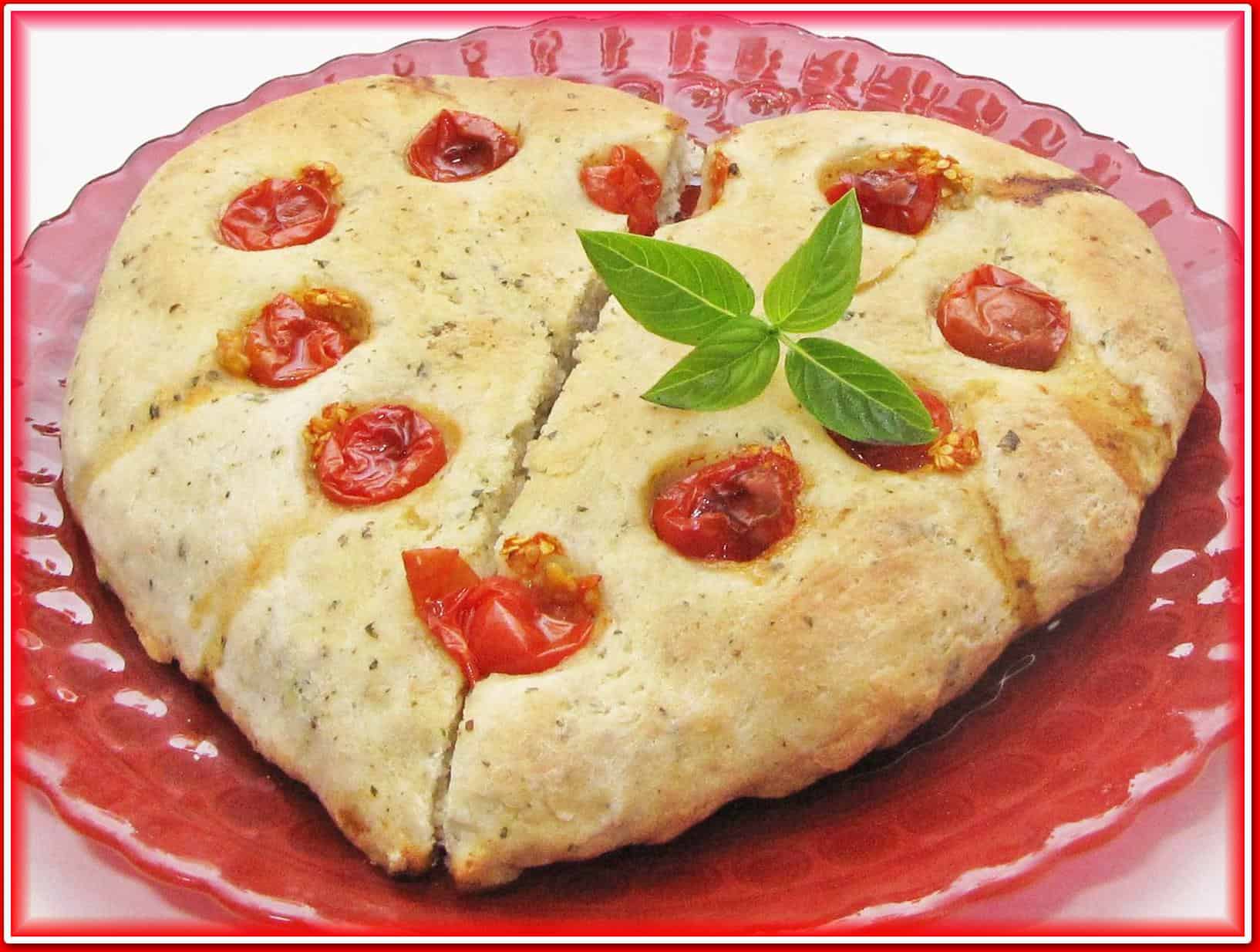 Focaccia Bálint napra.