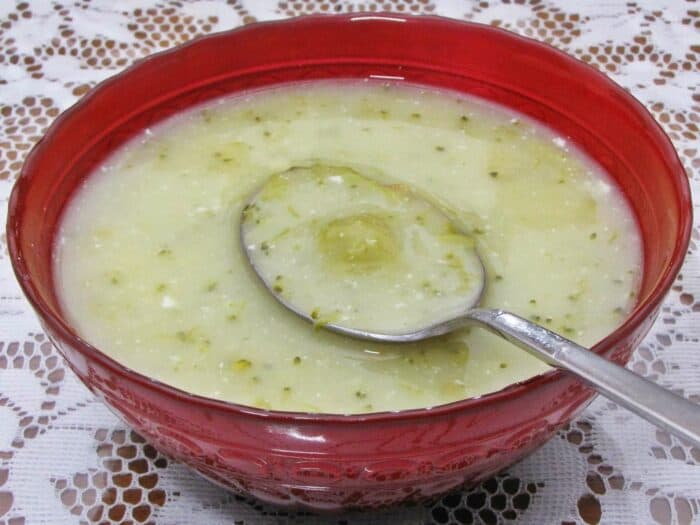 Brokkoli krémleves