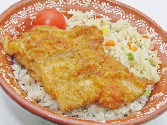 Sült tengeri halfilé  /  pangasius
