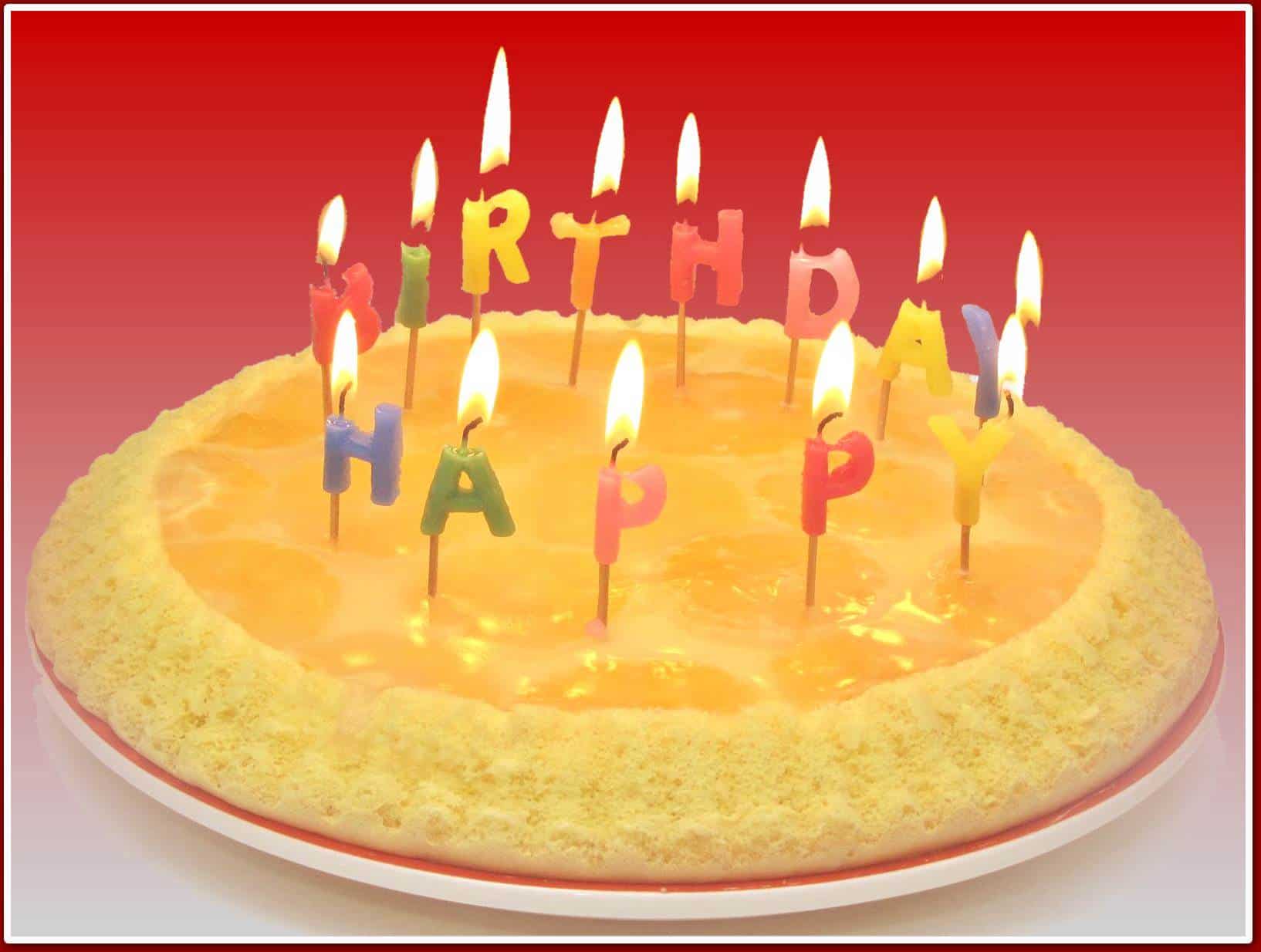 Narancs gyümölcstorta.