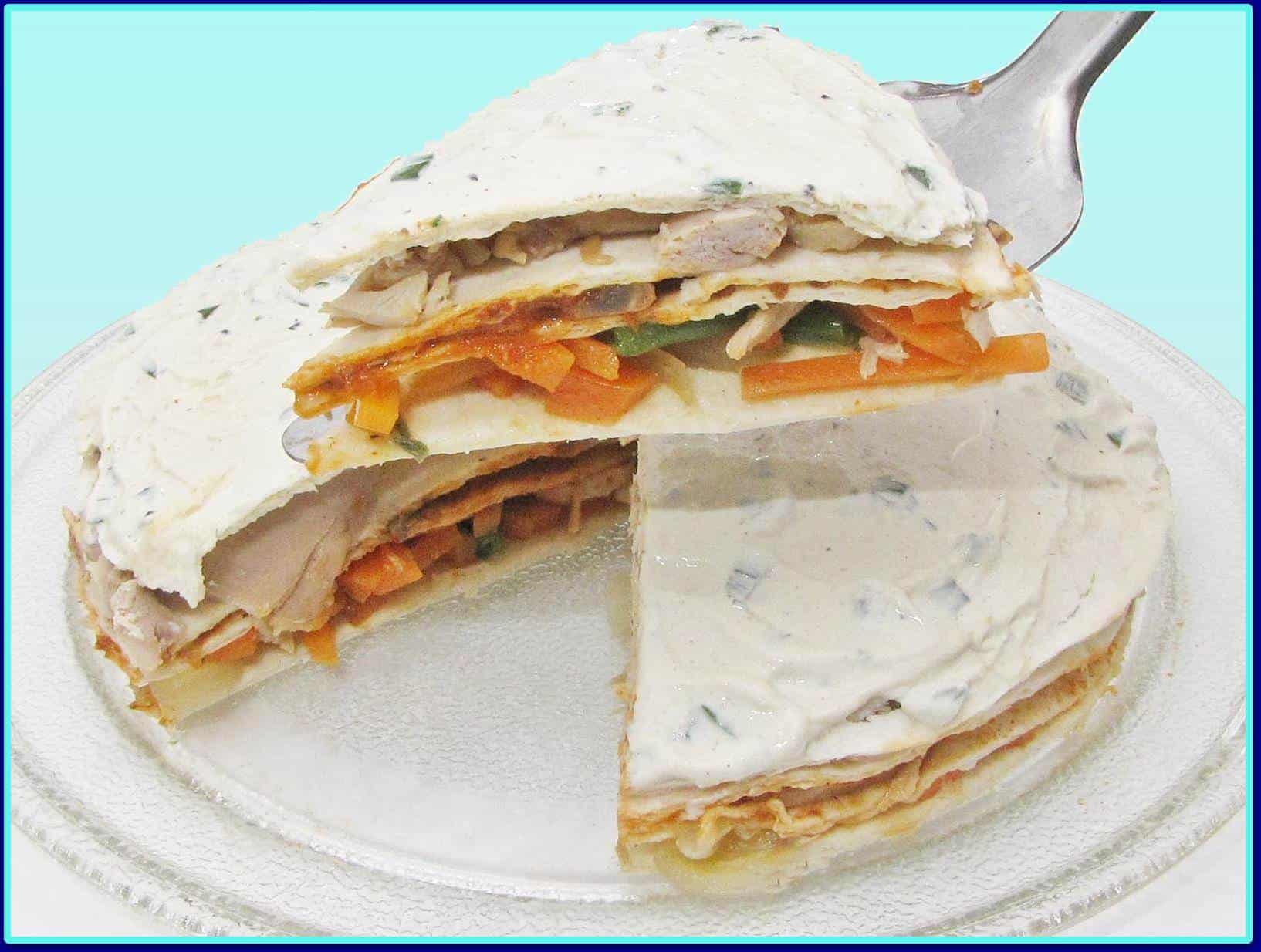 Tortilla torta.