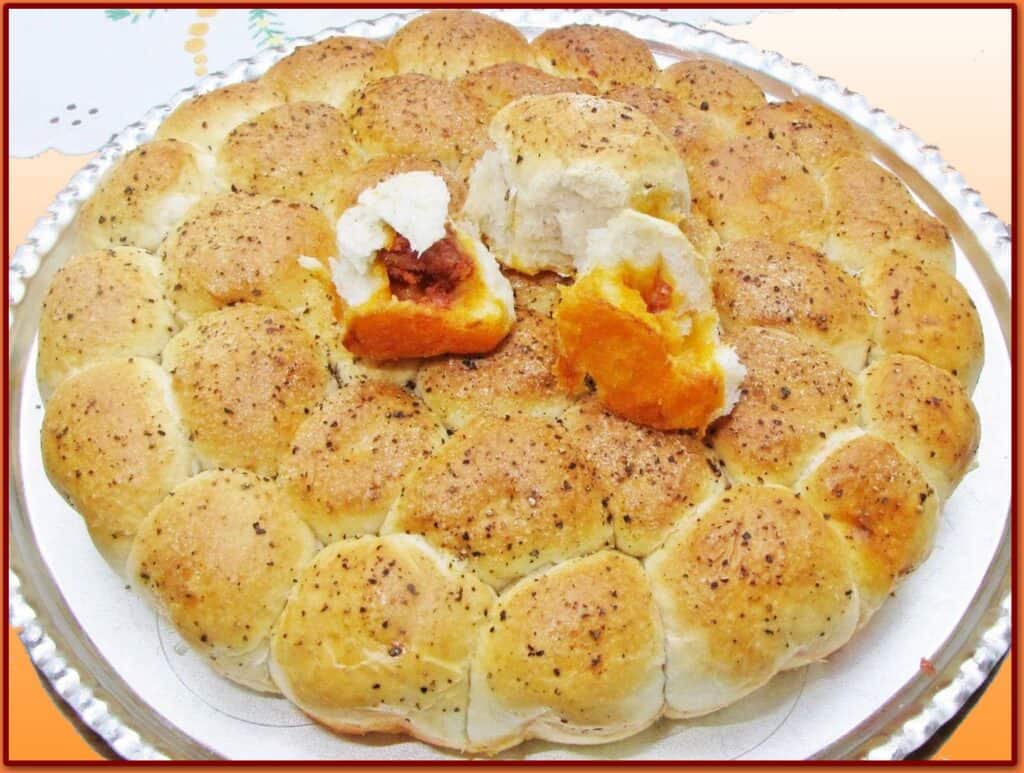 Kolbászos tördelős.