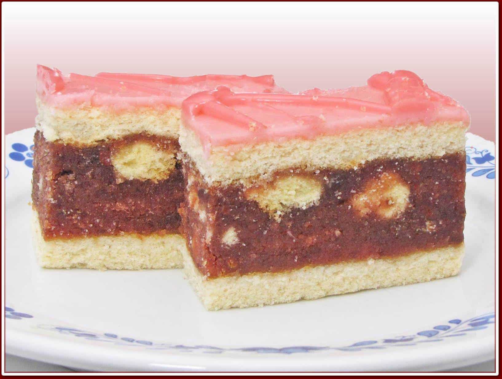 Békebeli puncs szelet