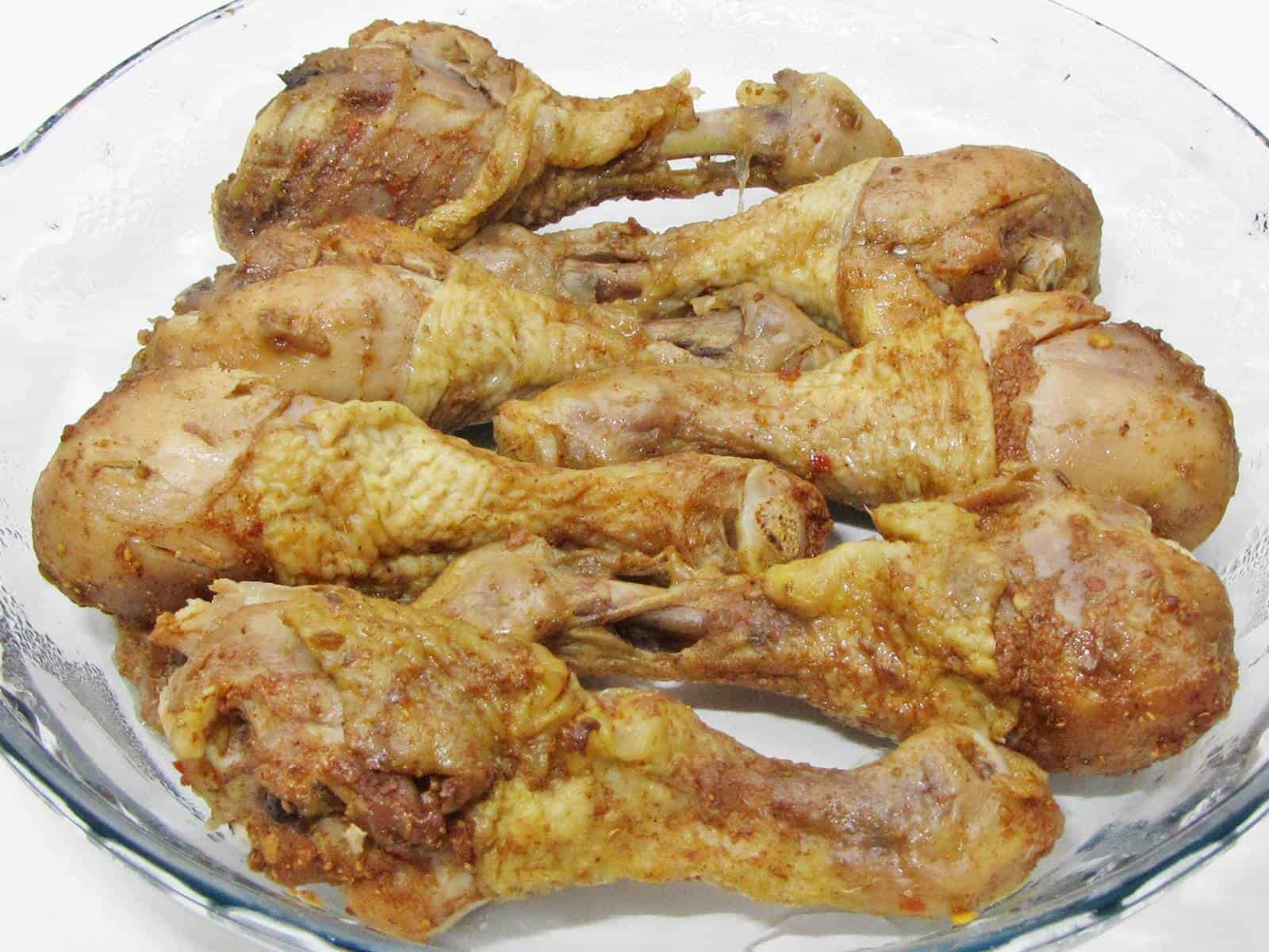 Ketdhupos, fokhagymás csirkecomb