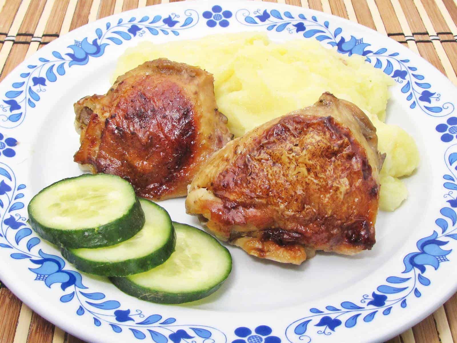 Mézes mustáros csirkecomb