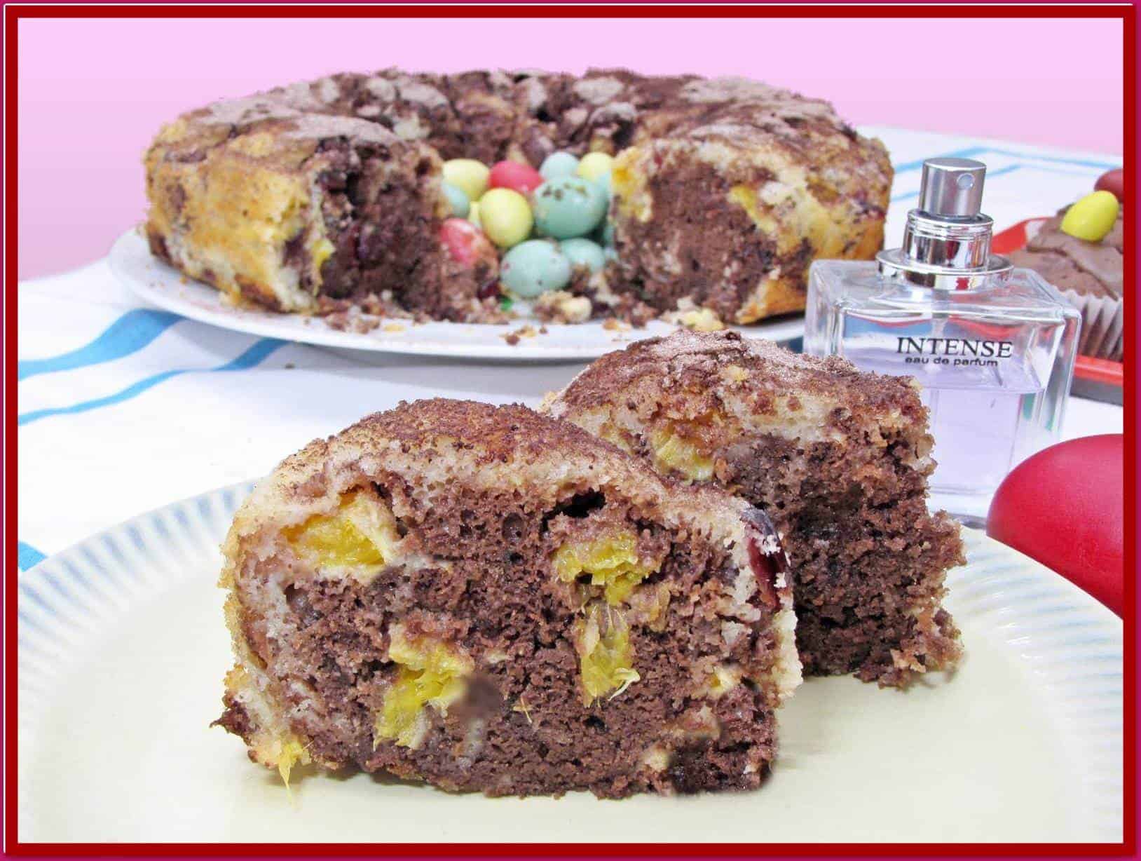 Narancsos – áfonyás kuglóf