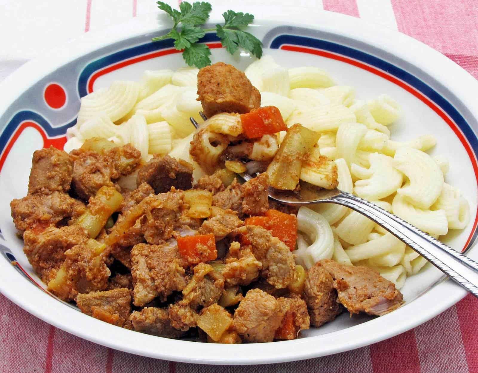 Palócos apró pecsenye.