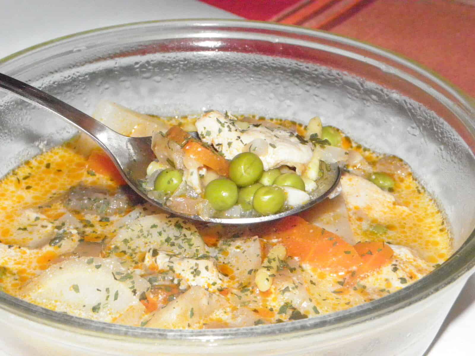 Pulykaragu leves lestyánnal