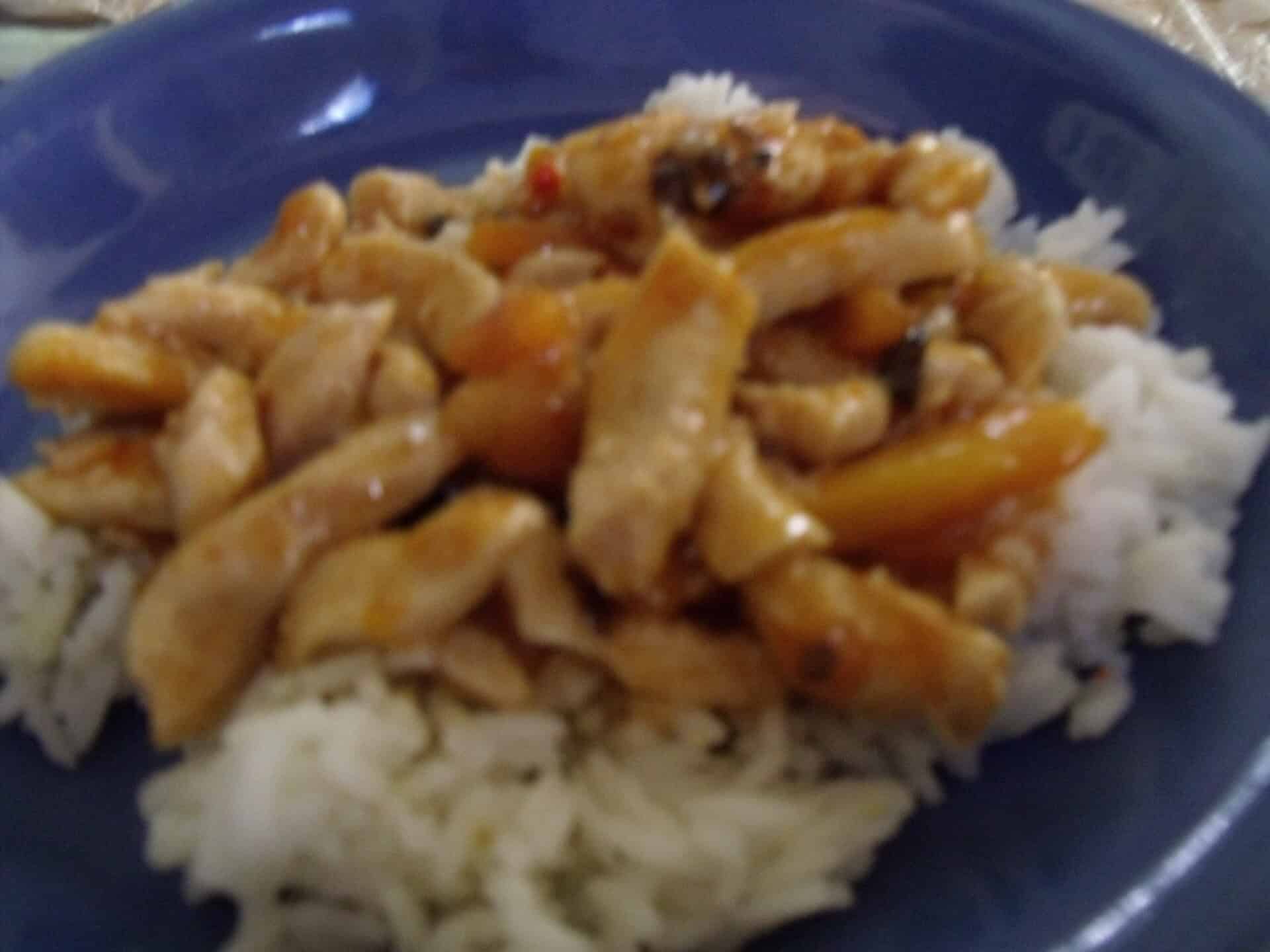 Szecsuáni csirke csípősen