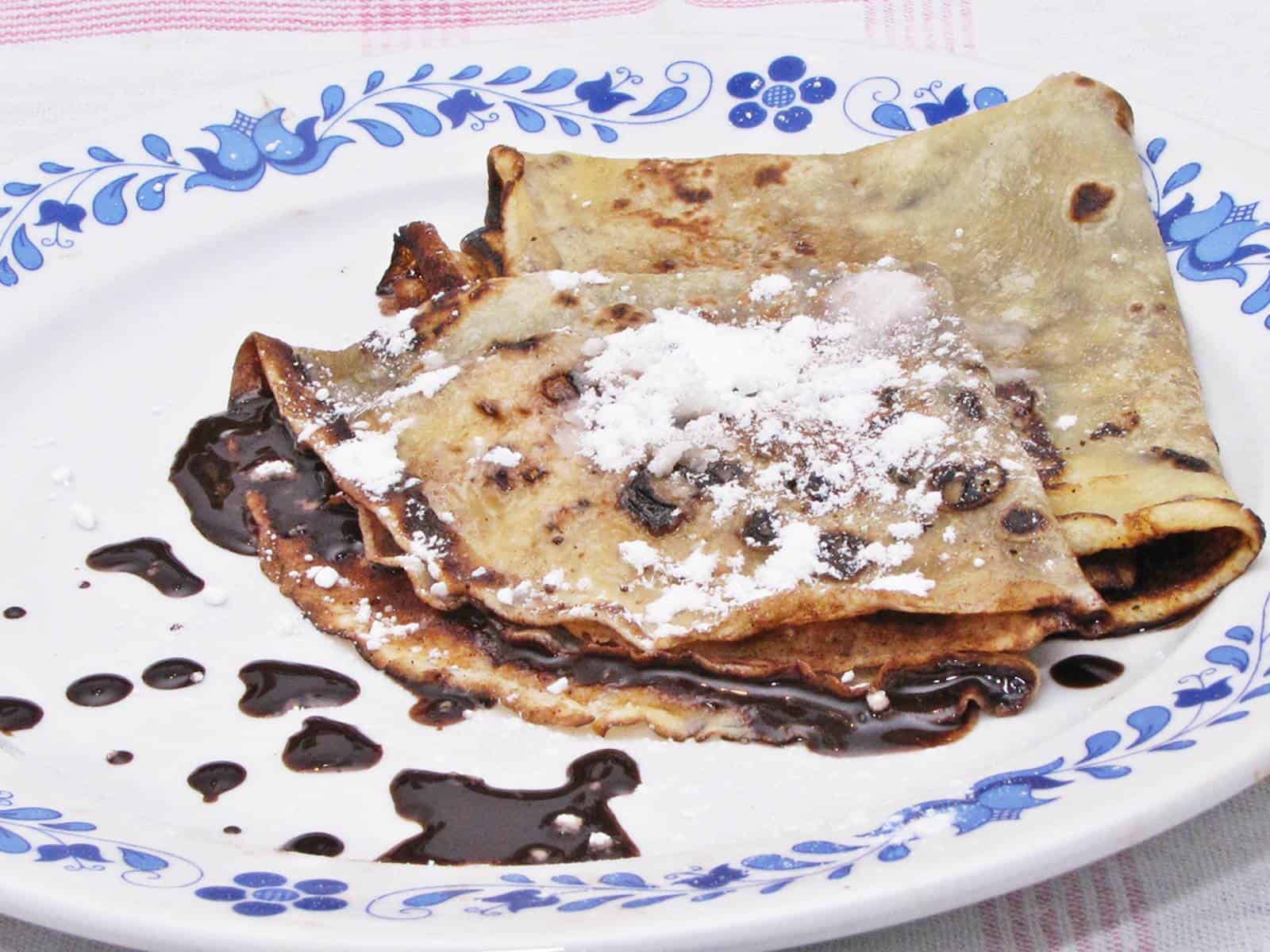 Rumos kakaós palacssinta.