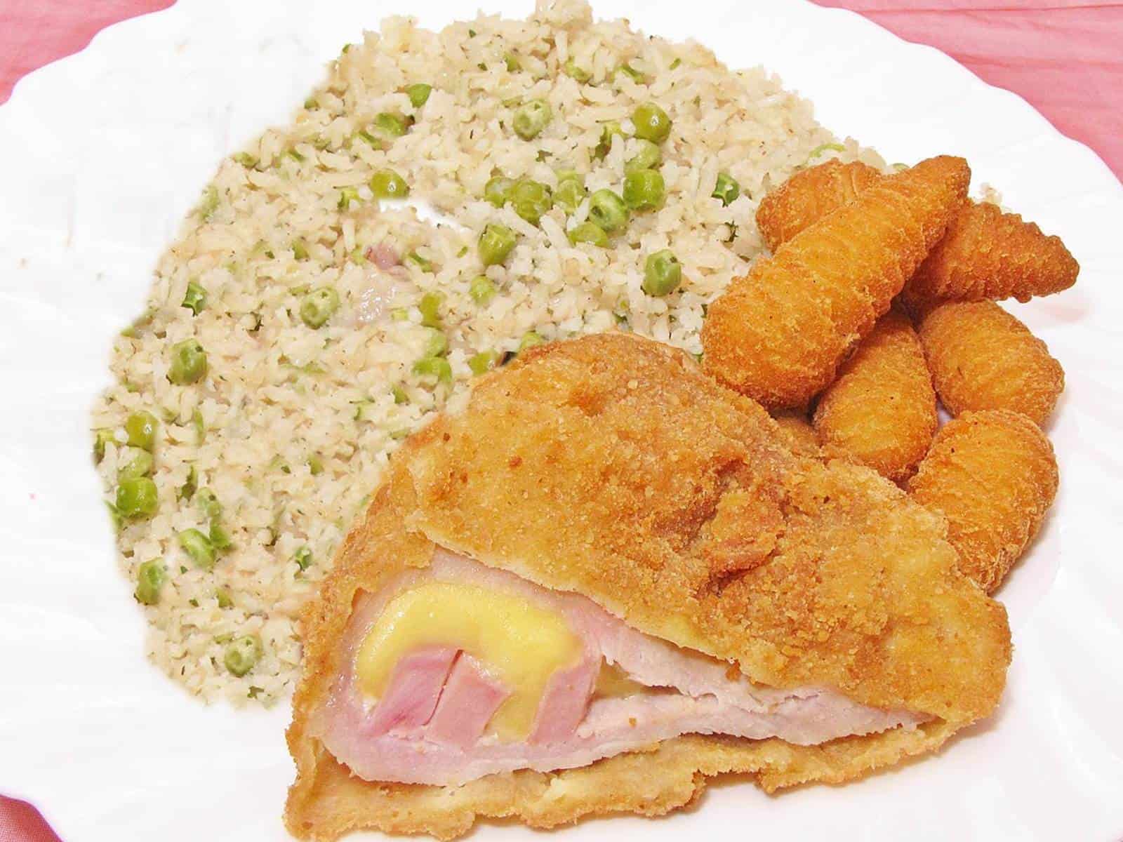 Sajttal – sonkával töltött borda