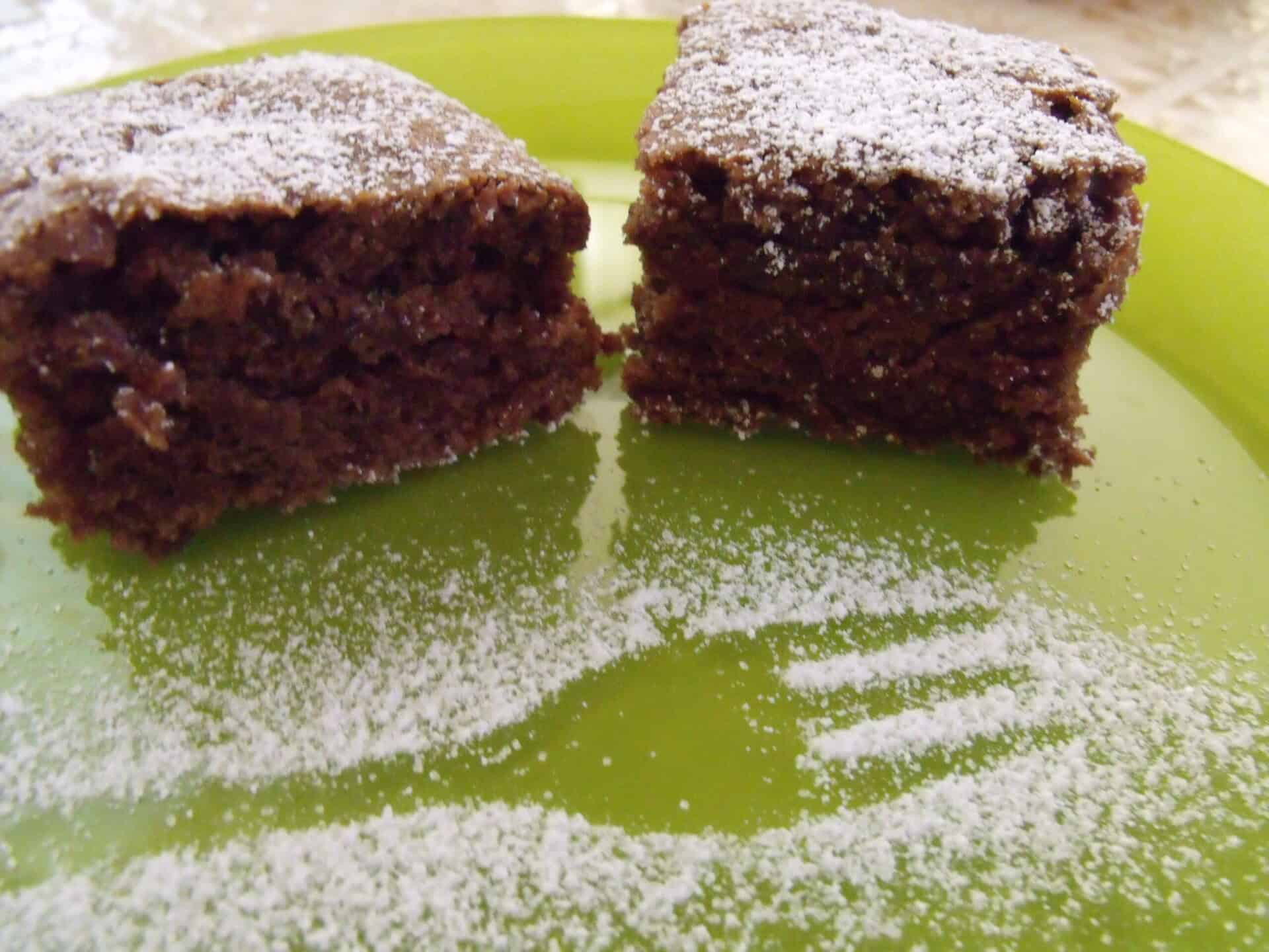 Nutellás kakaós kevert sütemény