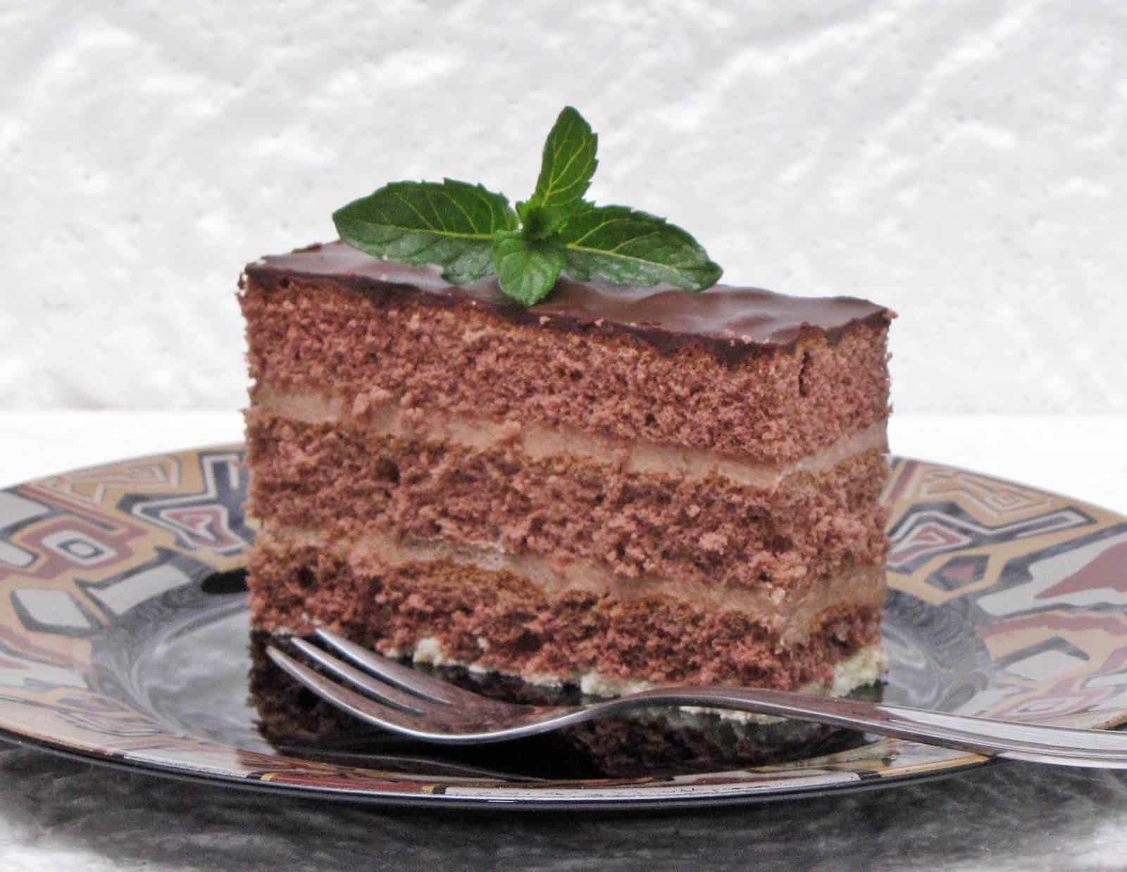 Csokis krémes piskóta