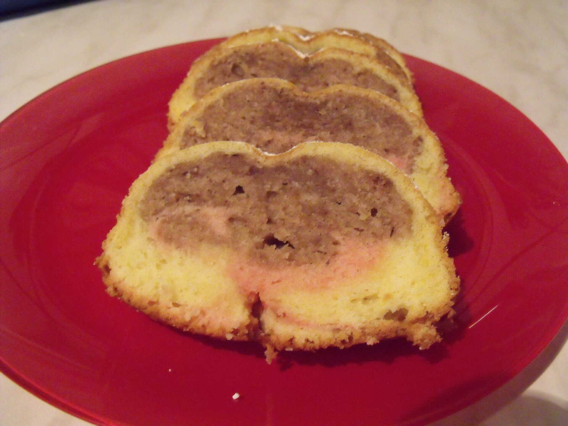 Gesztenyés márványos sütemény