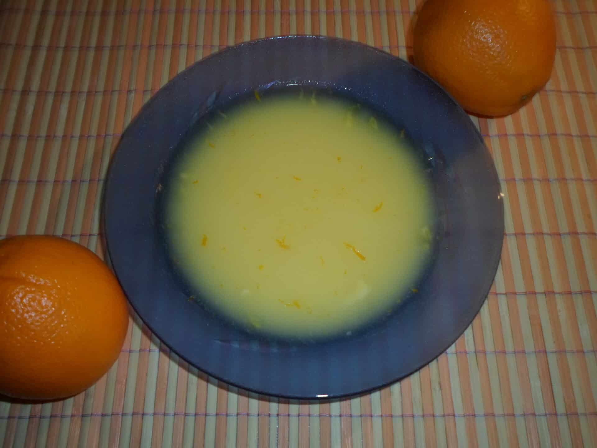 Narancsos krémleves