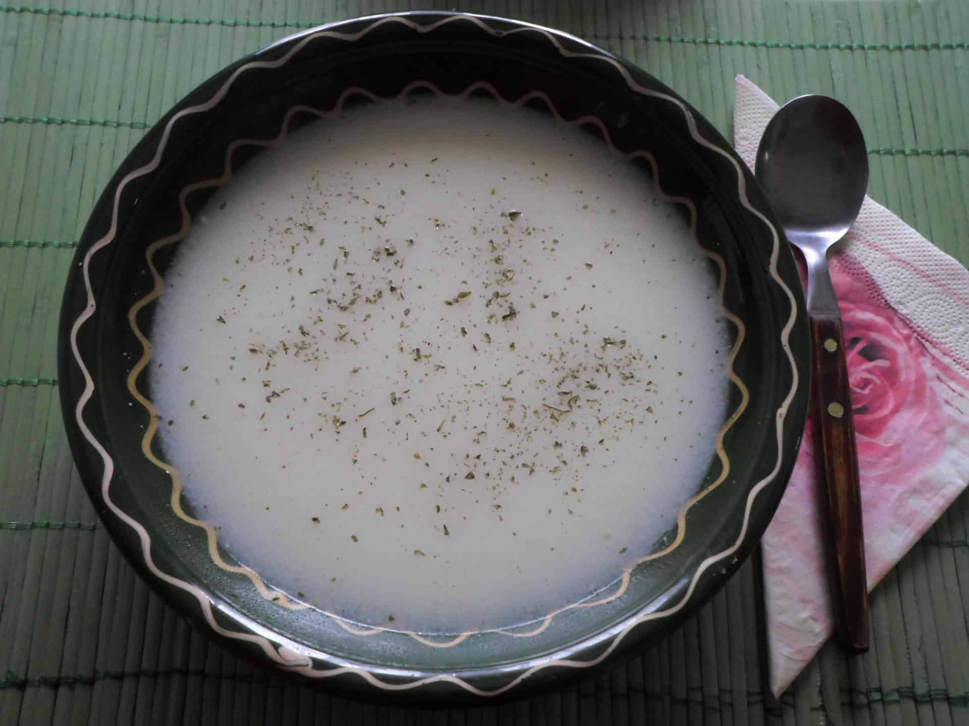 Tejszínes karfiol krémleves